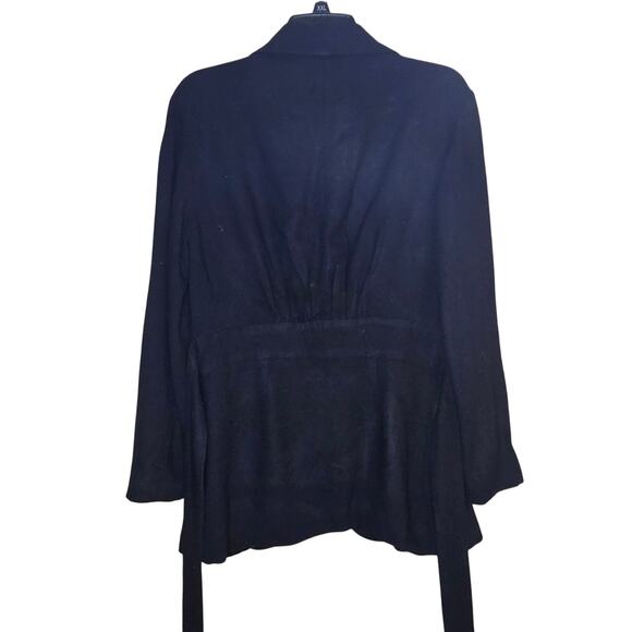 Campagnie Internationale Express Black Blazer Size 9/10 0201 - Picture 3 of 8